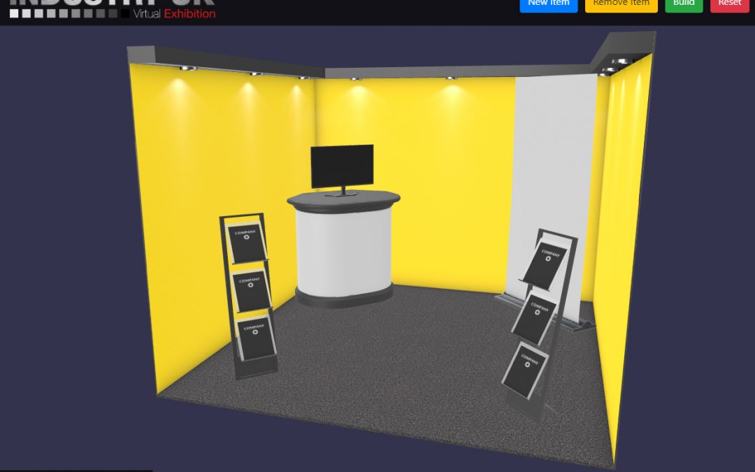 Design your own virtual exhibition stand!