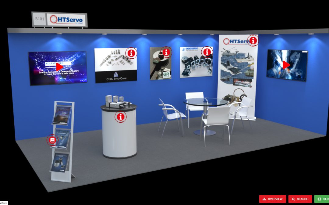 Virtual exhibition stand proves an easy build for HT Servo